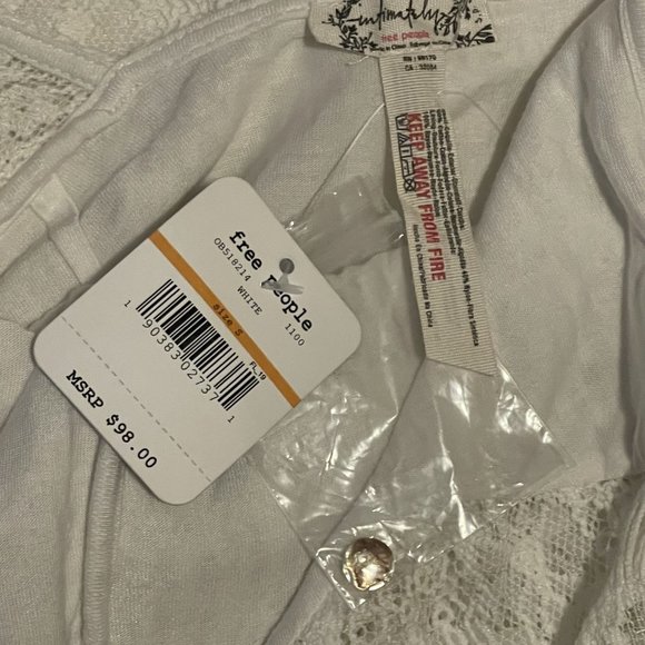 Free People Womens Daydream Bodycon Slip Dress Size Small NWT - Picture 5 of 6